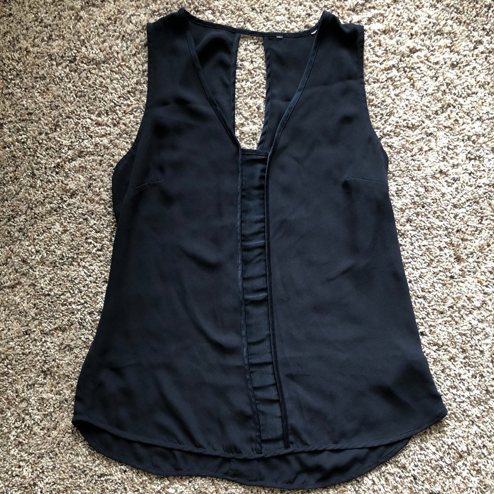 Banana Republic Dark Blue Small Sleeveless Blouse